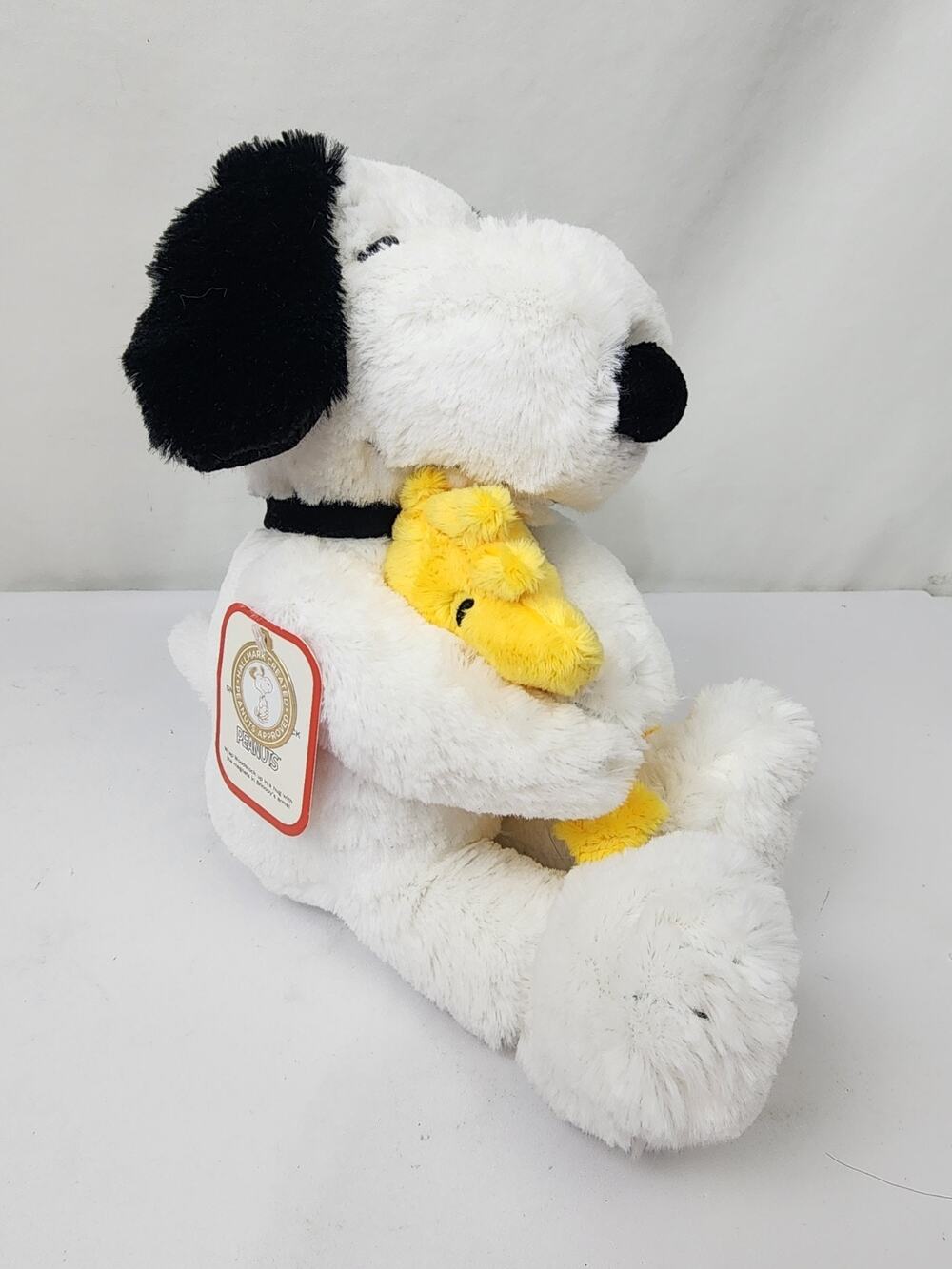 Hallmark Peanuts Snoopy Hugging Woodstock Magnetic 14" Plush Rare 2021 NWT